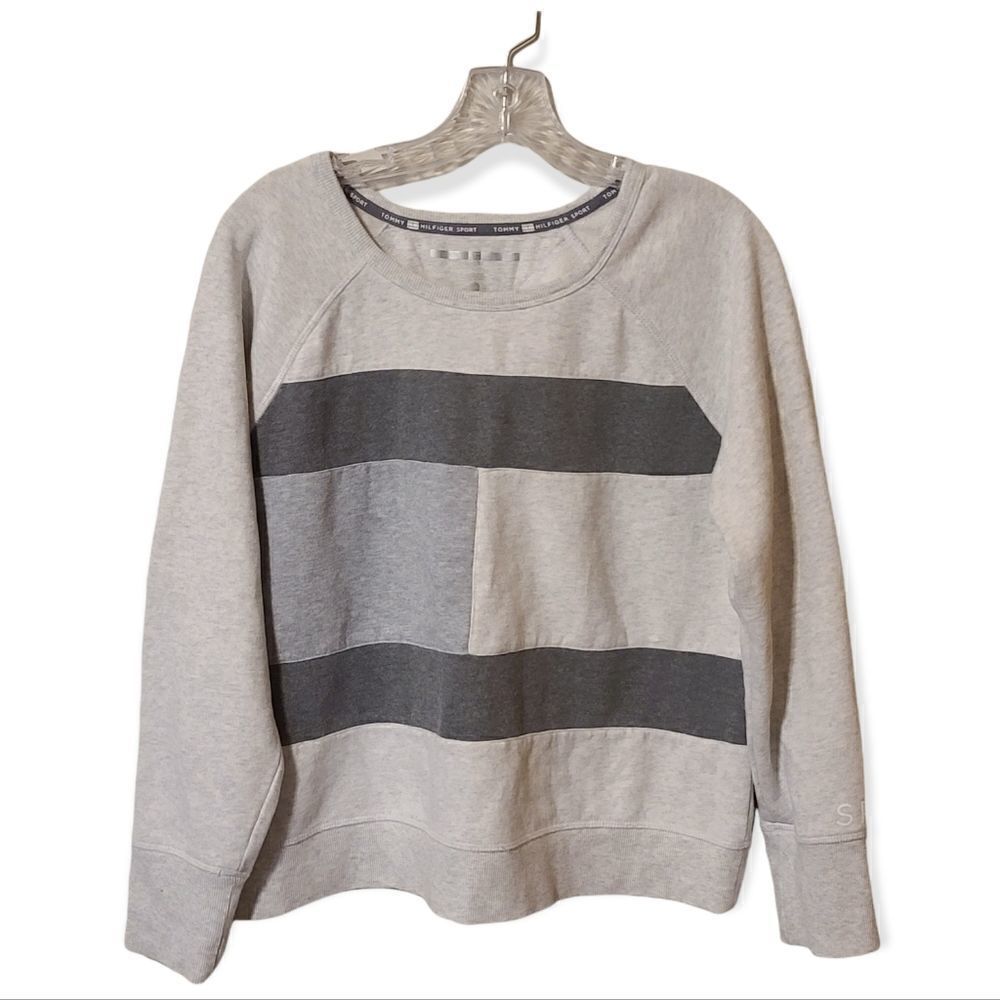 Tommy Hilfiger Big Flag Crewneck Sweatshirt Large
